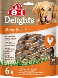 8in1 Chicken Spirals 6 st