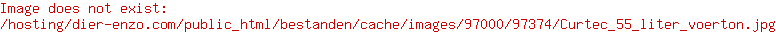 CurTec Voerton met Schroefdeksel Rood/Wit 55 ltr