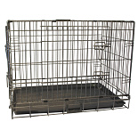 Hondenbench Premium 2-deurs Hamerslag