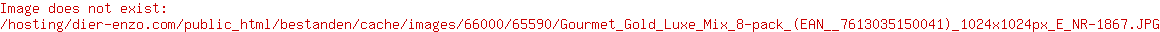 Gourmet kattenvoer Gold Luxe Mix 8 x 85 gr