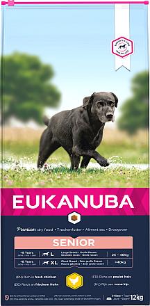 Eukanuba Hondenvoer Senior L/XL Chicken<br> 12 kg