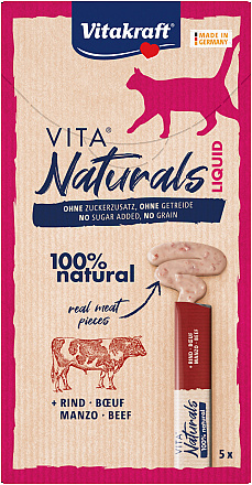 Vitakraft Vita Naturals Liquid Snack Rund 5 st