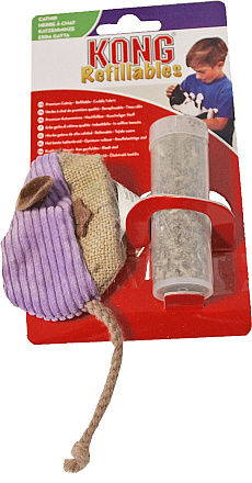 Kong Catnip corduroy muis