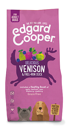 Edgard & Cooper hondenvoer Adult hert en eend 7 kg