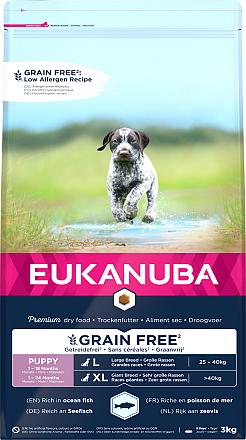 Eukanuba Hondenvoer Puppy L/XL Grain Free Oceanfish 3 kg