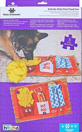 Nina Ottosson snuffelmat Activity Matz Fast Food Fun