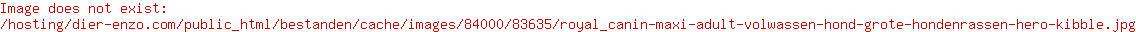 Royal Canin hondenvoer Maxi Adult 4 kg