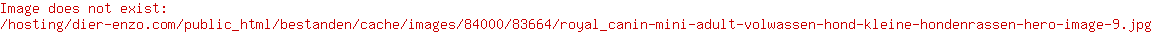 Royal Canin hondenvoer Mini Adult 4 kg