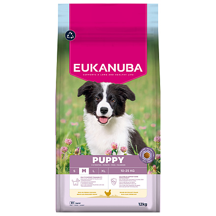 Eukanuba Hondenvoer Life Care Puppy M Chicken 12 kg