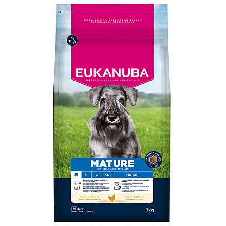 Eukanuba Hondenvoer Life Care Mature S Chicken 3 kg