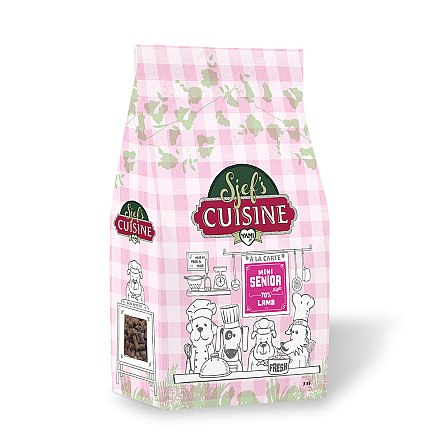 Yamipets Sjef's Cuisine hondenvoer Mini Senior 3 kg