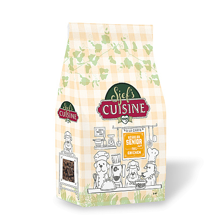 Yamipets Sjef's Cuisine hondenvoer Regular Senior 3 kg