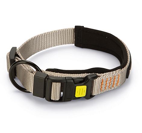 Beeztees Premium Halsband Parinca Lichtgrijs