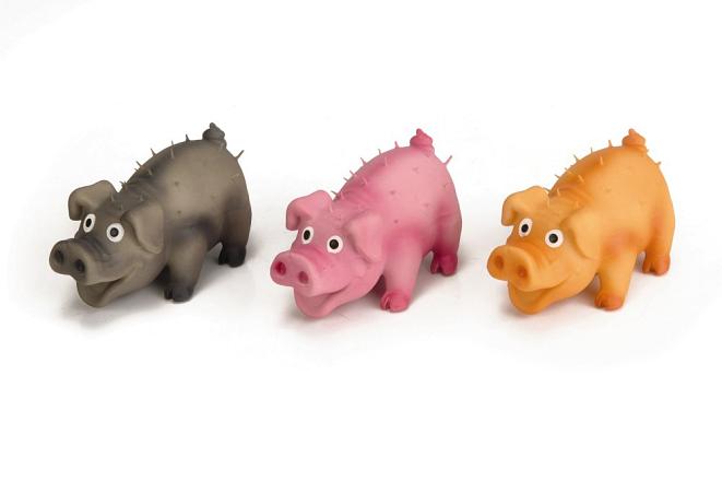 Beeztees hondenspeelgoed Piglets assorti