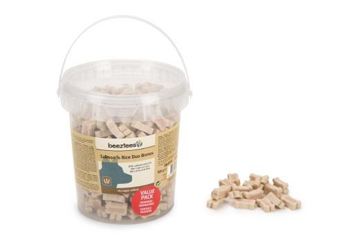 Beeztees salmon and rice Duo Bone 500 gr